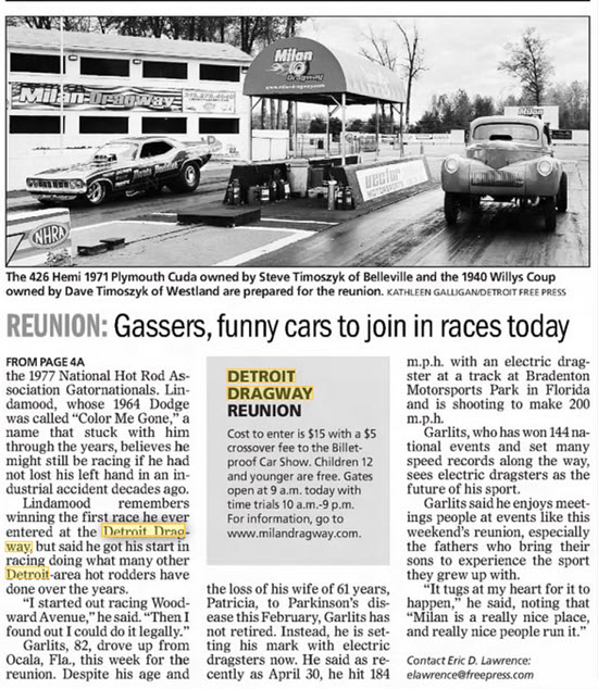 Detroit Dragway - Reunion At Milan May 17 2014 (newer photo)